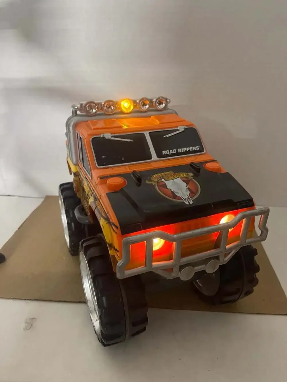 (Fully Works) Road Rippers Rare Wild West Monster Truck Lights Sounds